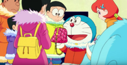 In Doraemon: Nobita's Great Adventure in the Antarctic Kachi Kochi