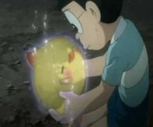 Nobita last moment with Pippo