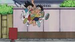 Doraemon, Suneo, Nobita suprised