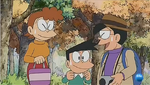 suneo with his mom and dad