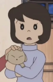 可愛小狗的女主人