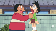 gian choking suneo