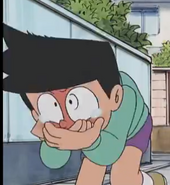 suneo about to throw up