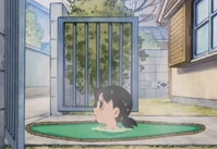 被丟到門口的靜香