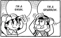 Shizuka as a Swan