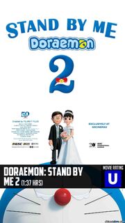Stand by Me Doraemon 2 Brunei movie poster