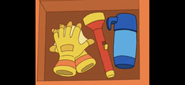 Diego needs to find gloves that look like webbed feet. Can you find them?