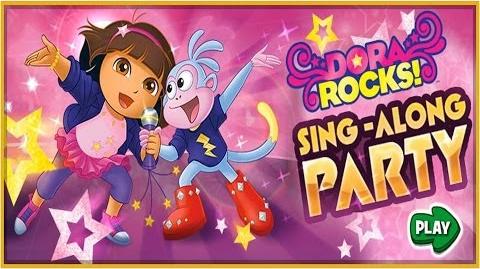 Dora The Explorer Dora's Rock Sing-Along Game Full HD