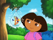 Cierto! The bottle says that they have to get one big wish to free Swiper.