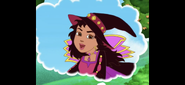 La Bruja; who is the cousin of the Snow witch after she had disappeared,
