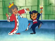 "Come on, Elfie! Let's boogie!"