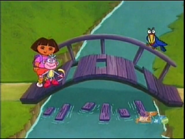 The bird! It was a toucan! Dora shows everyone that the toucan's name is Mister Toucan! But she and her friends call him Señor Tucán.