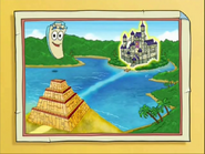 And that's how we'll get to the castle!