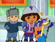 "Fomkah, no swiping"! (Just like Swiper, Fifi, and Sammy!)