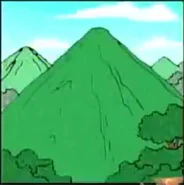 A mountain, a condor's home