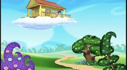 (Dora's House… on a cloud?!)