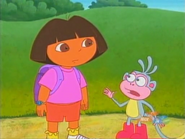 She went, "Peep-peep-peep!"