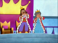 And we even got my mommy to dance! (song continues)