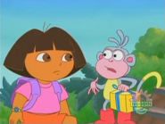 "Dora, we better run!"