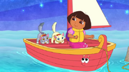 Dora's Moonlight Adventure Kitty Cat Dance Song 0-3 screenshot