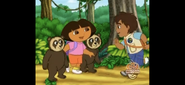 "Hi, Dora!" says Diego.