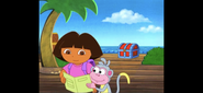 Dora and Boots are studying their lines,