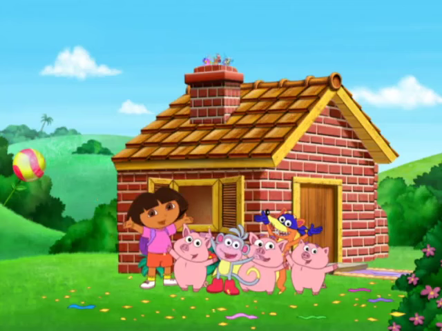 Dora the Explorer: Dora and the 3 Little Pigs