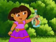 "Wow, you look pretty, Dora!"