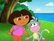 "Right, Dora?"