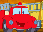 Rojo's really excited! "My first rescue mission! MY FIRST RESCUE MISSION!! Oh, I've GOTTA save the kitten!"
