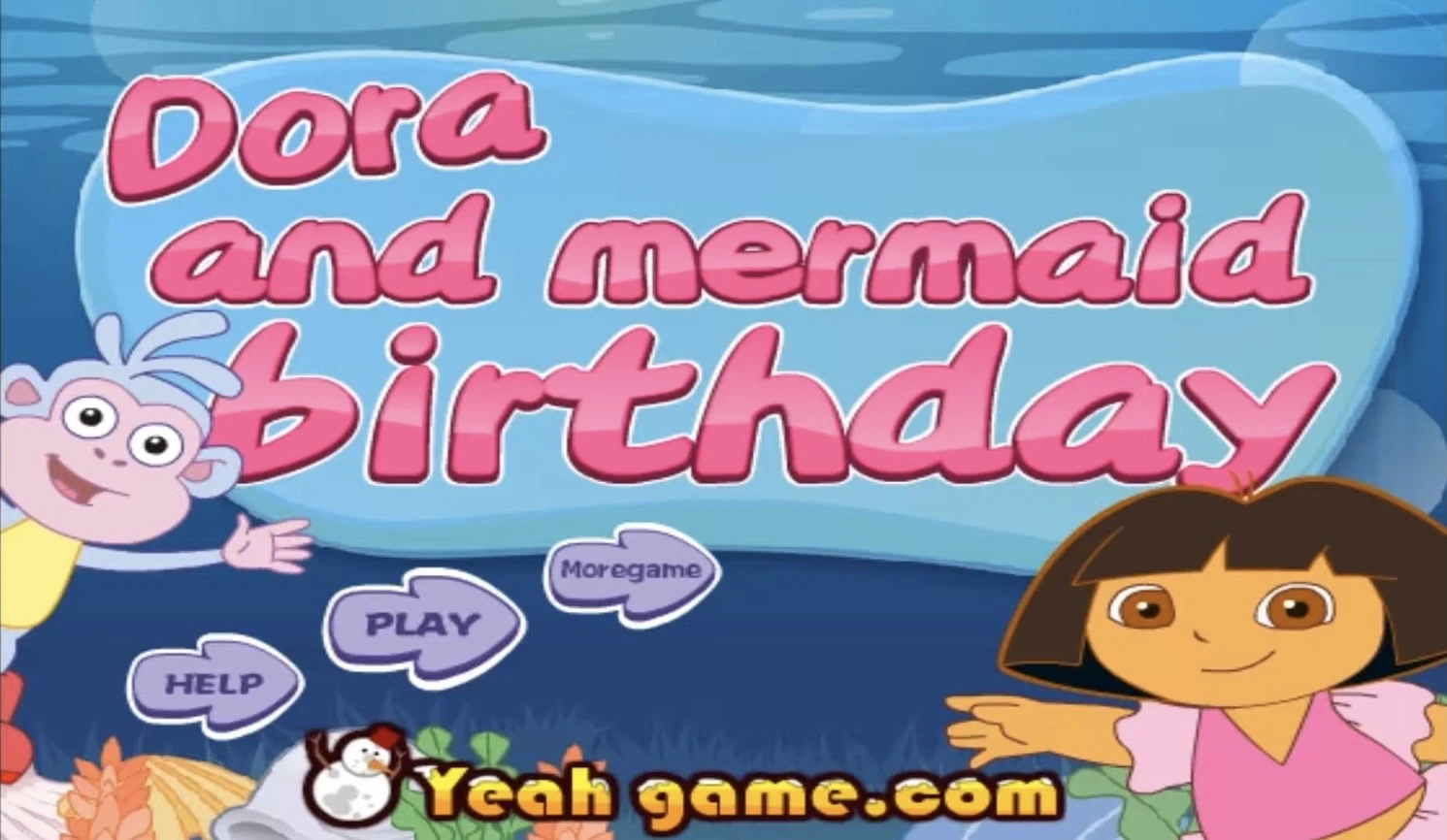 Dora and the Mermaid Birthday Party | Dora the Explorer Wiki | Fandom, image size:1491x866