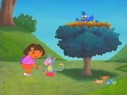 We passed the bananas along the way! We walked through the cornfield and we made it! HOORAY!