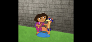 "Dora, Dora!" a young girl went.