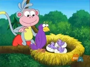 There’s their mommy.