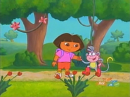 "Let's play again! Let's play again!" said Boots.