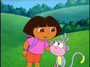 "Sure we will, Boots!" Dora said to cheer him up.