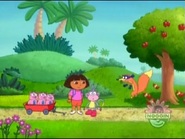 (That's not a tailed Apple Tree! It's the fox!)