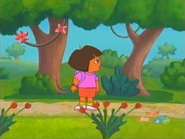 He disappeared! "I don't see him!"