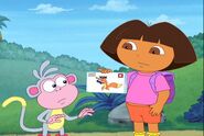 Dora The Explorer letter for Swiper