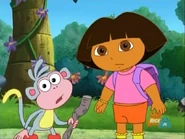 That sounds like Swiper the Fox.