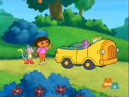 de la montaña lodosa?" (Can you give us a ride in your car over the Muddy Mountain?)