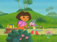 "Ooh, in Spanish!"
