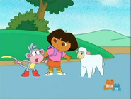 "Dora, DORA! The water's rising