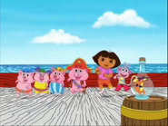 doing the Pirate Dance!