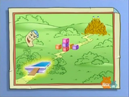 So you tell Dora: First, we go to the bath!