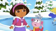 "DON'T listen to her, Dora!" said Boots.