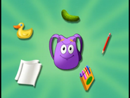 It's Mochila to the rescue! Can you find the things Dora need to make a book?