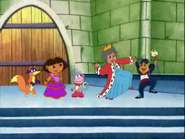 Dora thinks that it was the king's mommy's favorite part, too!