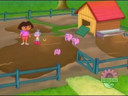 "Uh-oh! Swiper left the gate open!"