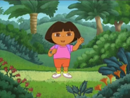 I'm Dora!" (She said hello in Spanish! This is new!)